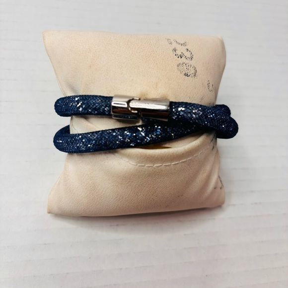 SWAROVSKI Stardust Blue Double Bracelet - Picture 3 of 7